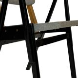 Vintage Palais De Tokyo armchair by Zwager Ermeloo, 1950's design