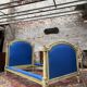 Pair of lacquered wooden beds Louis XVI XIXth