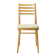 Mid Century Chair In Blond Wood, Czechoslovakia 1960s