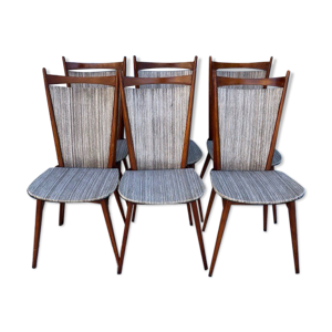6 chaises vintage