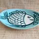 Hand-painted ceramic plate