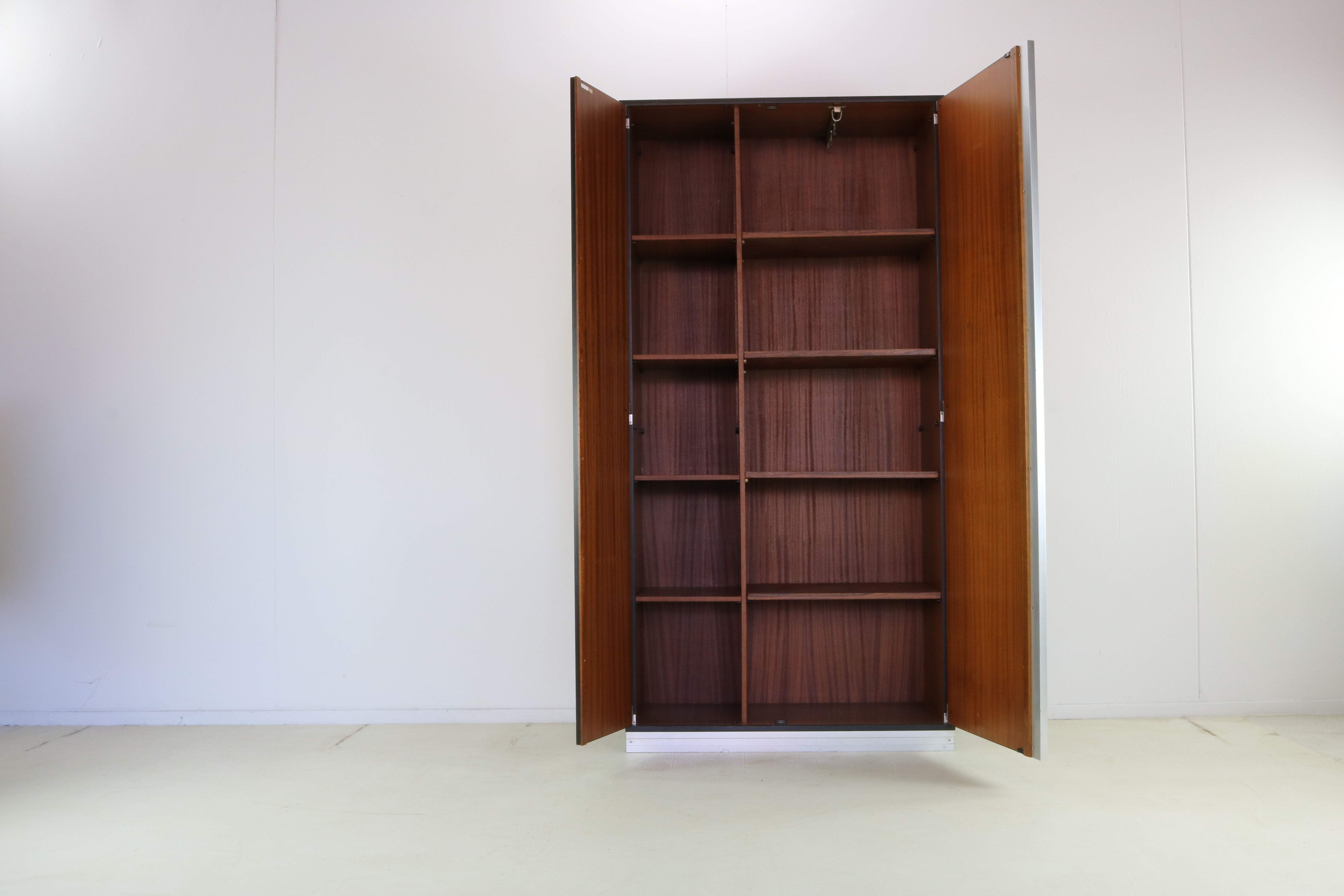Excellent Italian design office cabinet with coat rack