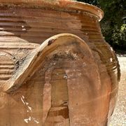 Jarre poterie en terre cuite ancienne