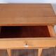 Scandinavian bedside oak compass feet 50-60s
