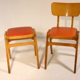 Chair and stool "Centa", 60s