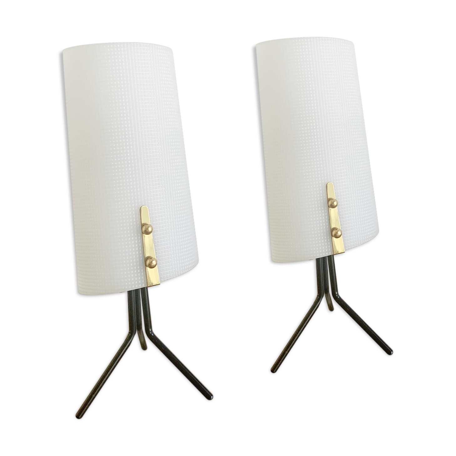 Pair of bedside lamps, 1960