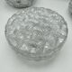 Ceiling Lamp Light Vintage 1970s Basket Weave
