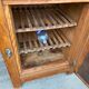 Frigo craft furniture wood oak bar ice cream from the 1930s