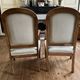 Paire de fauteuils restauration