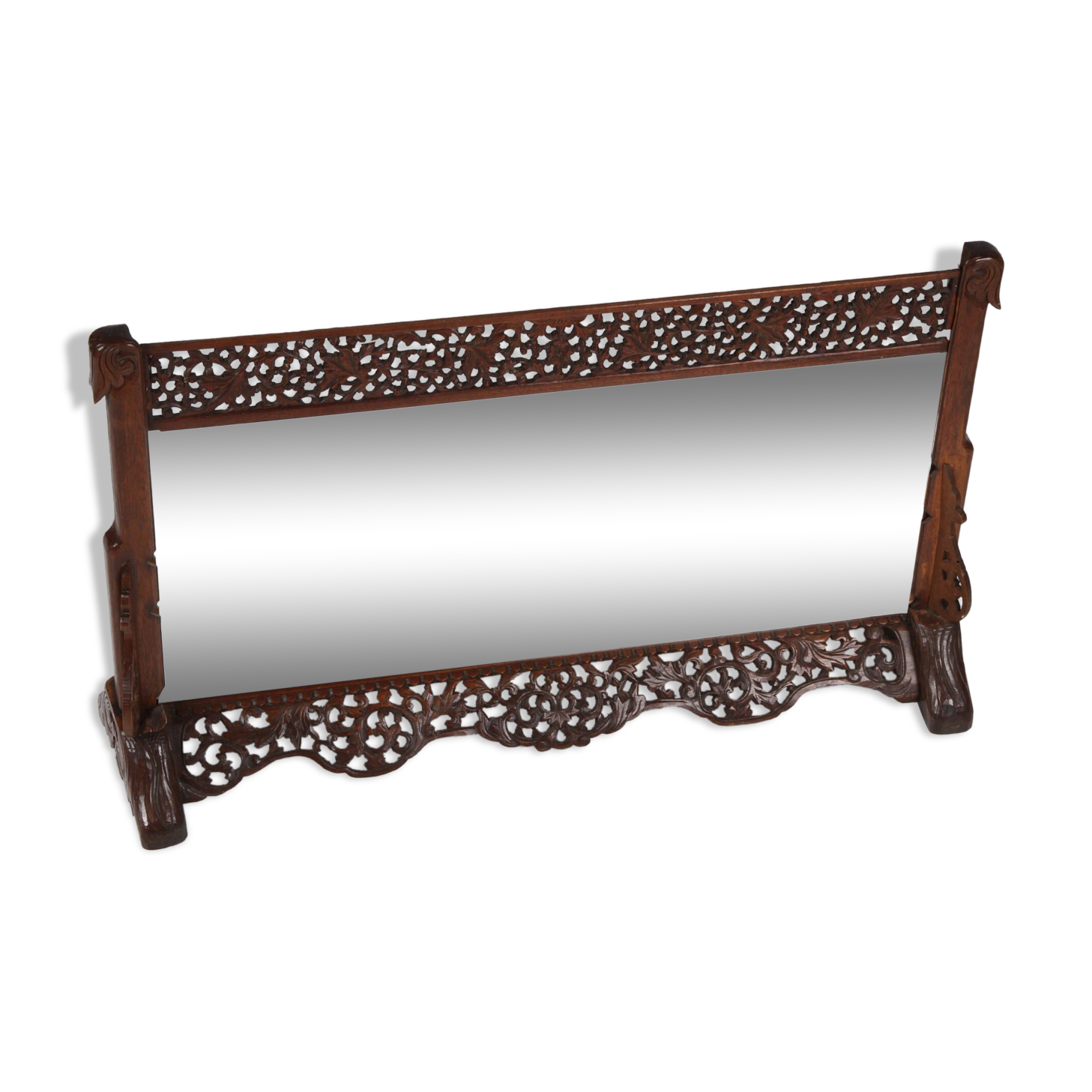 Beautiful Indochina mirror from around 1900 to 1940.