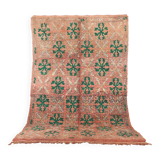 Vintage Moroccan Rug 185 x 290 cm - Old Boujaad Rug - Berber Rug Handmade