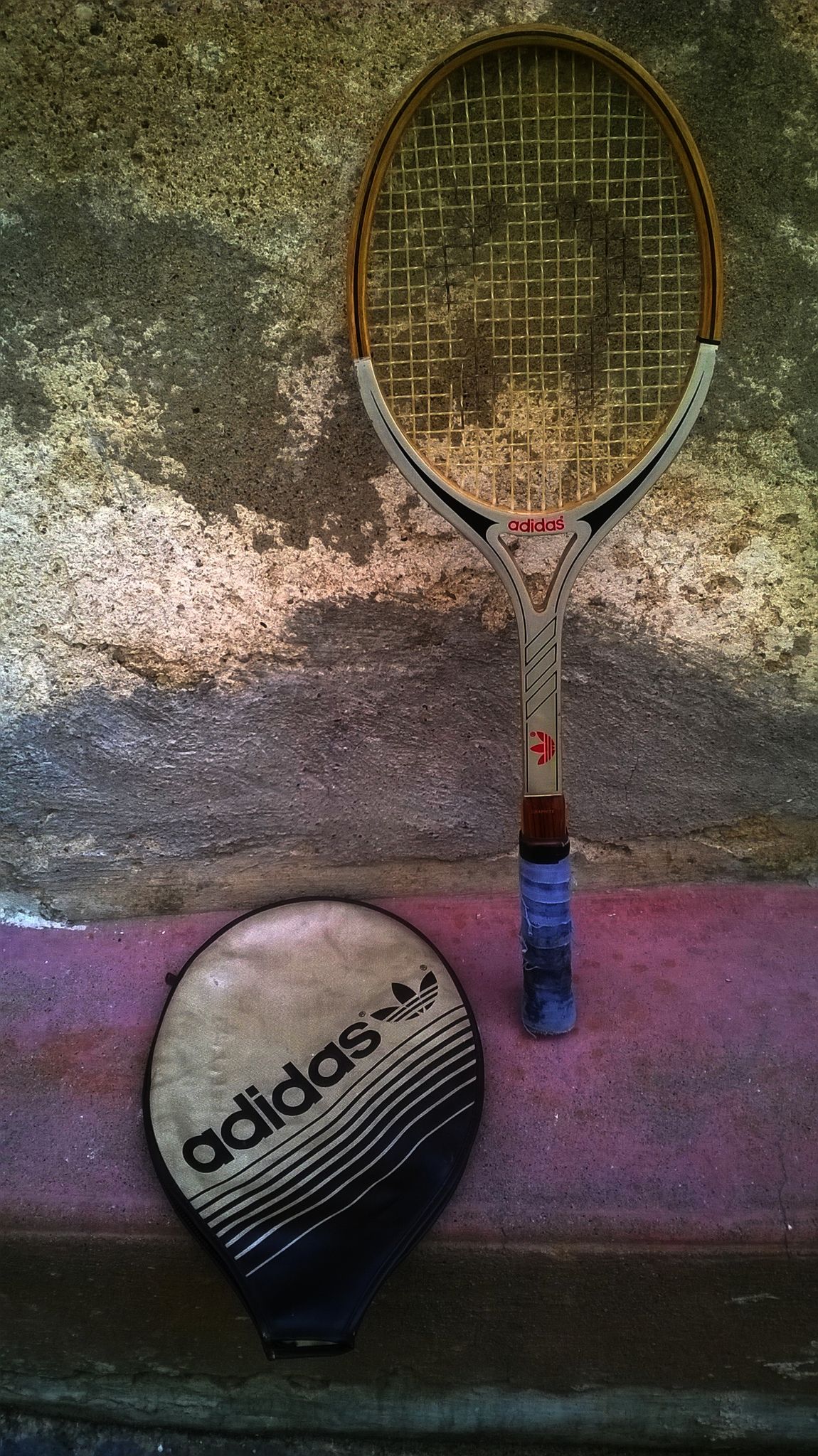Raquette de tennis vintage