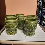 6 ceramic cups