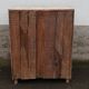 Small pantry buffet in old wood with mesh doors