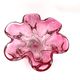 Pink bowl by J. Hospodka, Chribska Sklarna, Czechoslovakia, 1960s/70s.
