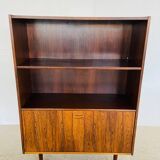 Danish Retro Vintage Bookcase in Rosewood 1960s