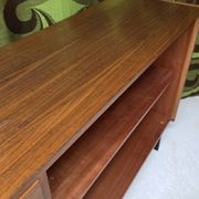 Vintage teak library enfilade 1970