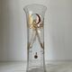 Vase verre soufflé XIXème siècle