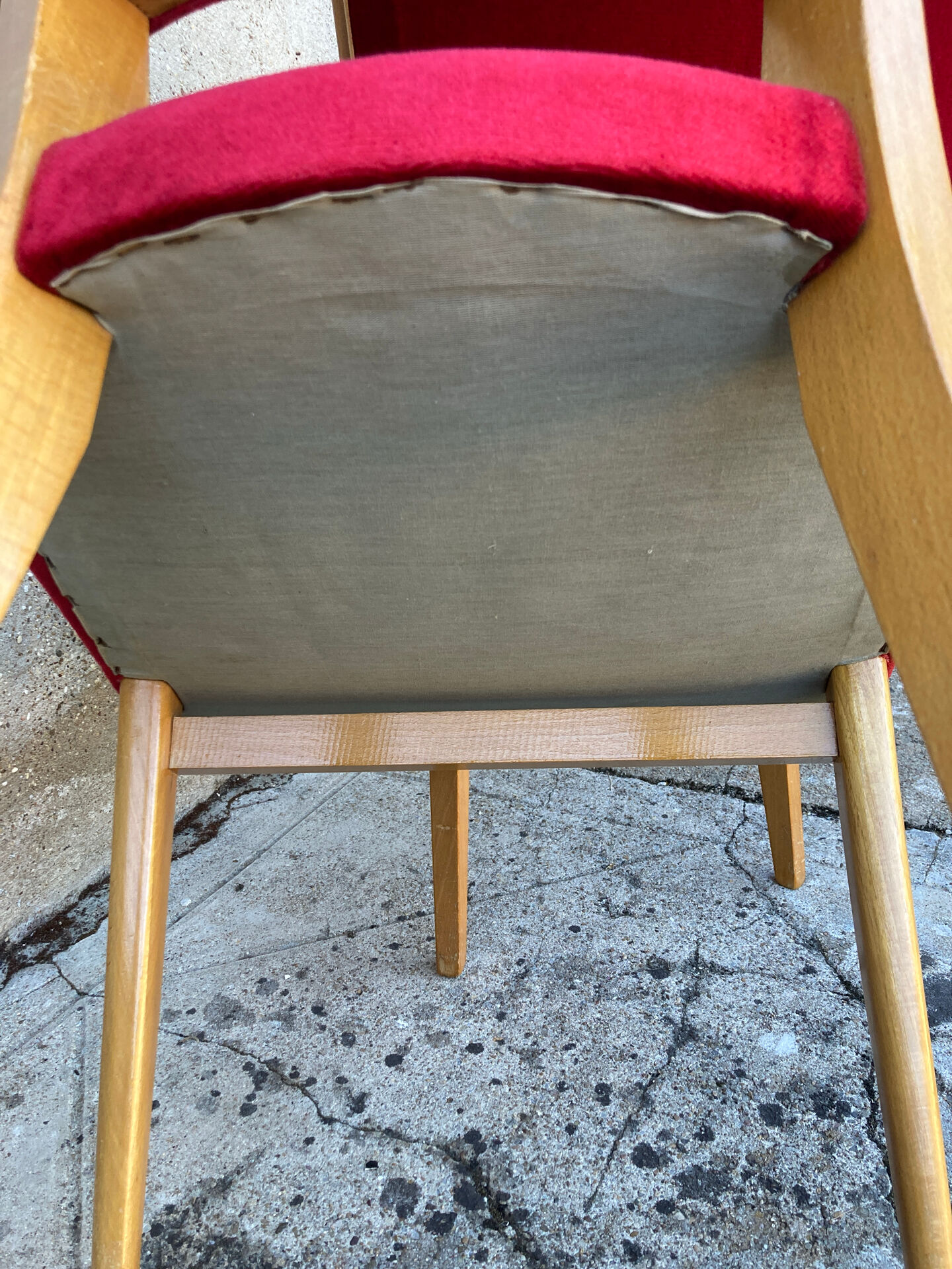 Lot de 5 chaises vintage