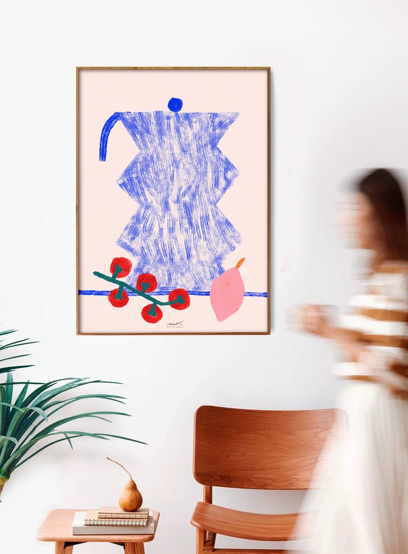 Coffee maker II - Wall poster 50x70cm