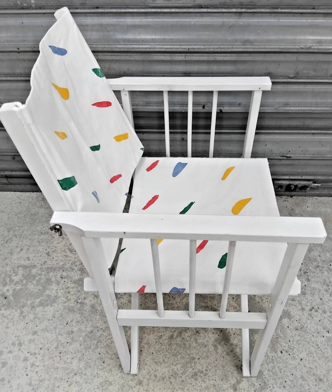 Pair of Vintage Director's Style Folding Armchairs