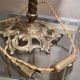 Lampe bronze et laiton art nouveau 1900 a 30s