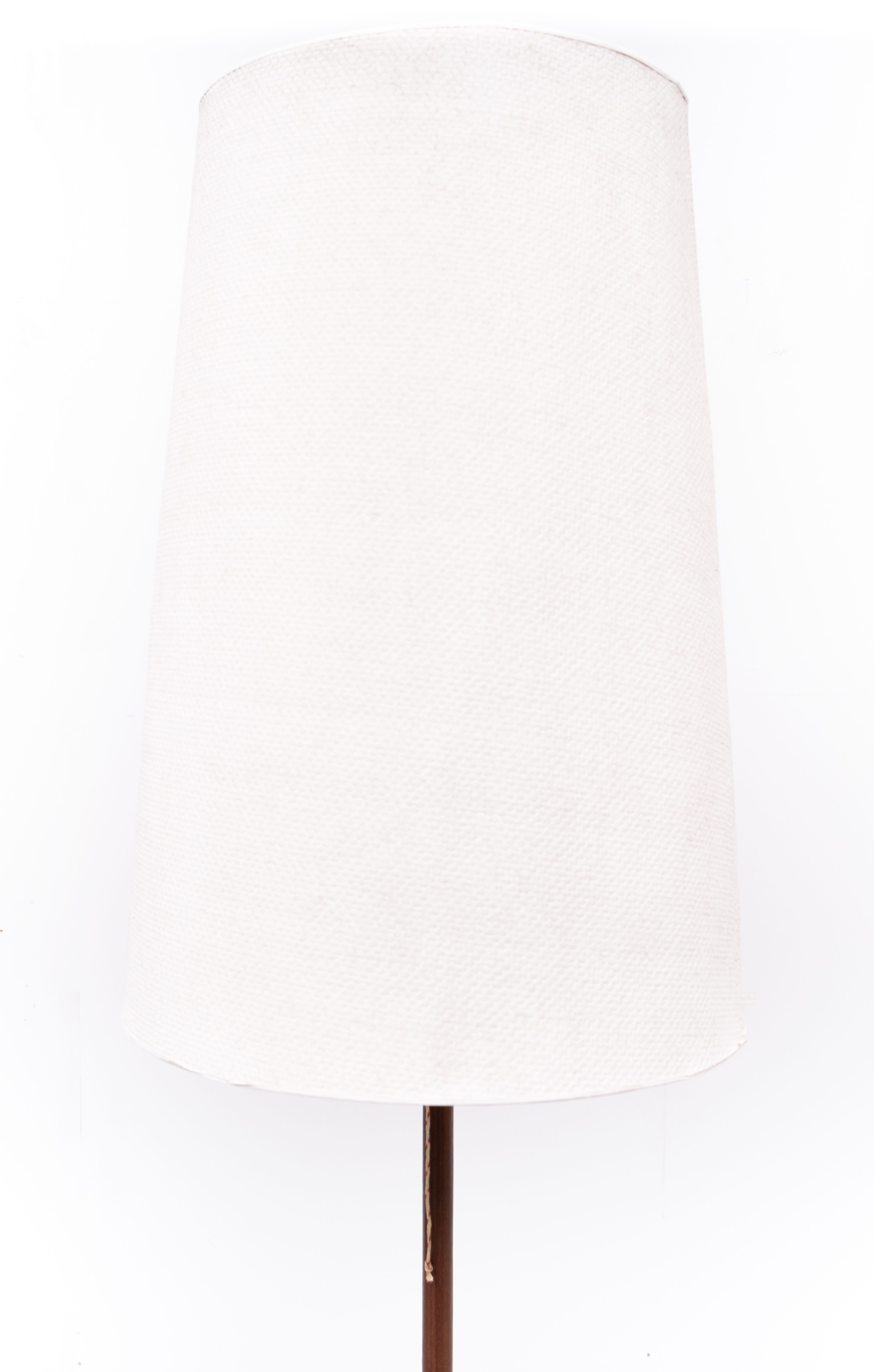 Lampadaire en teck Temde, années 1960