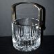 Glaçon Avignon ice bucket in Saint-Louis crystal with BAR WHISKY label