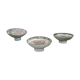Series of three concrete planters design René Pechère edited by Eternit 1958