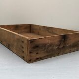 Old wooden box industrial