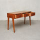 3-drawer console with compass feet, 1960