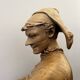 Charles René de Saint-Marceaux 'Harlequin' terracotta sculpture, 19th century