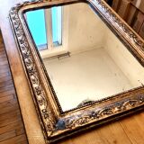 Antique gilded Louis-Philippe mirror – “Adélaïde”