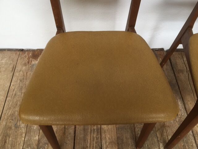 Pair of Scandinavian chairs wood