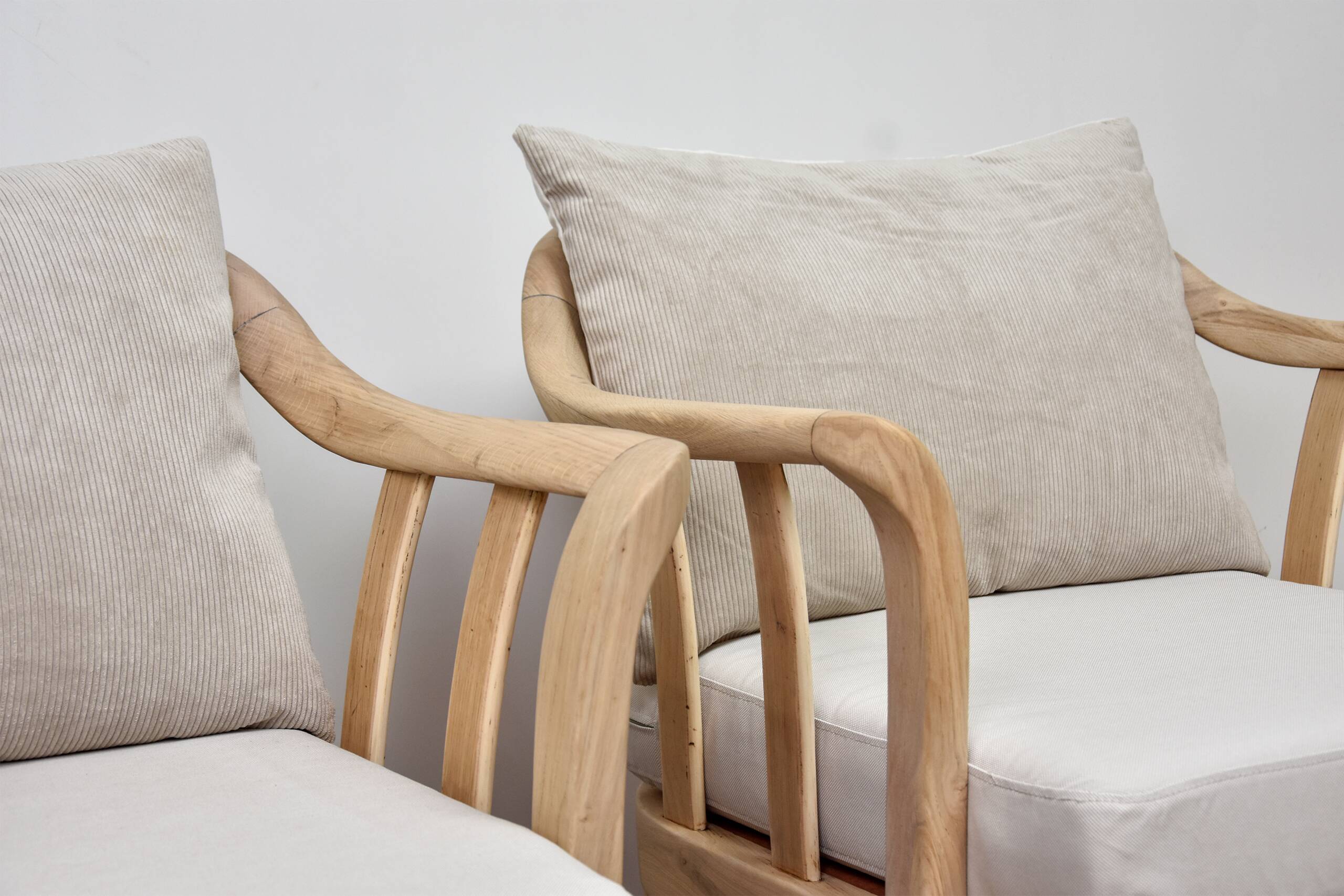 Oak armchair