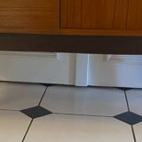 Vintage sideboard with compass feet