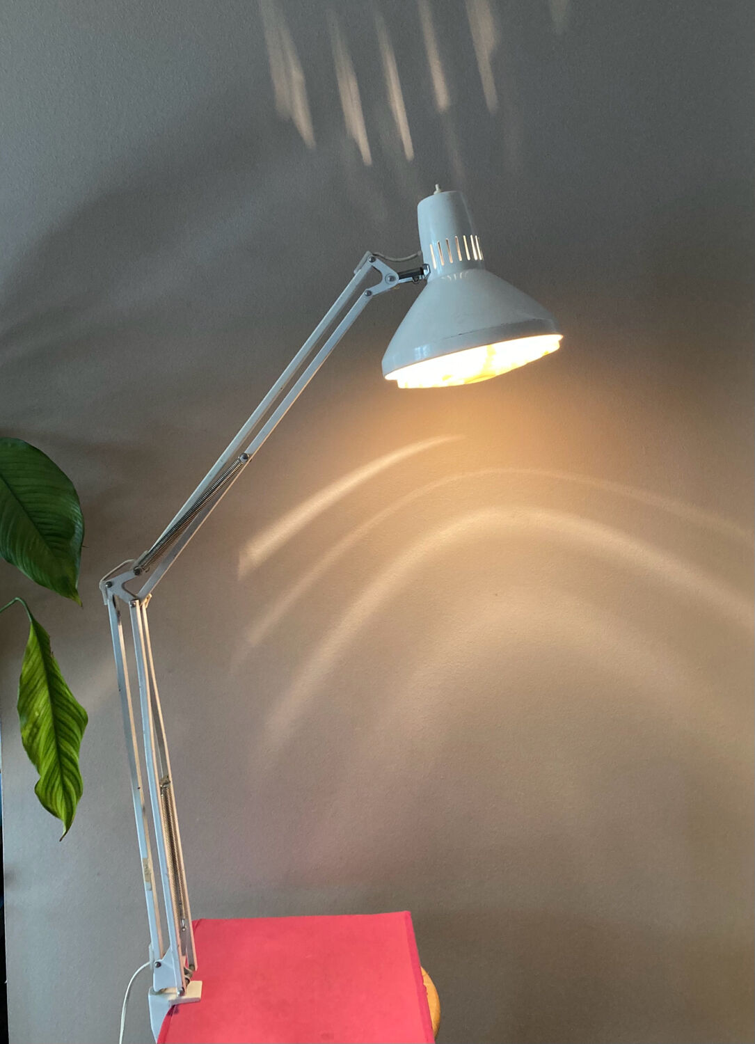 Workshop lamp or architect lamp LEDU type 2312 1970s