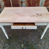 White farmhouse table
