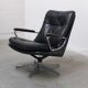 'Gentilina' swivel lounge chair by André Vandenbeuck for Strässle, 1960s