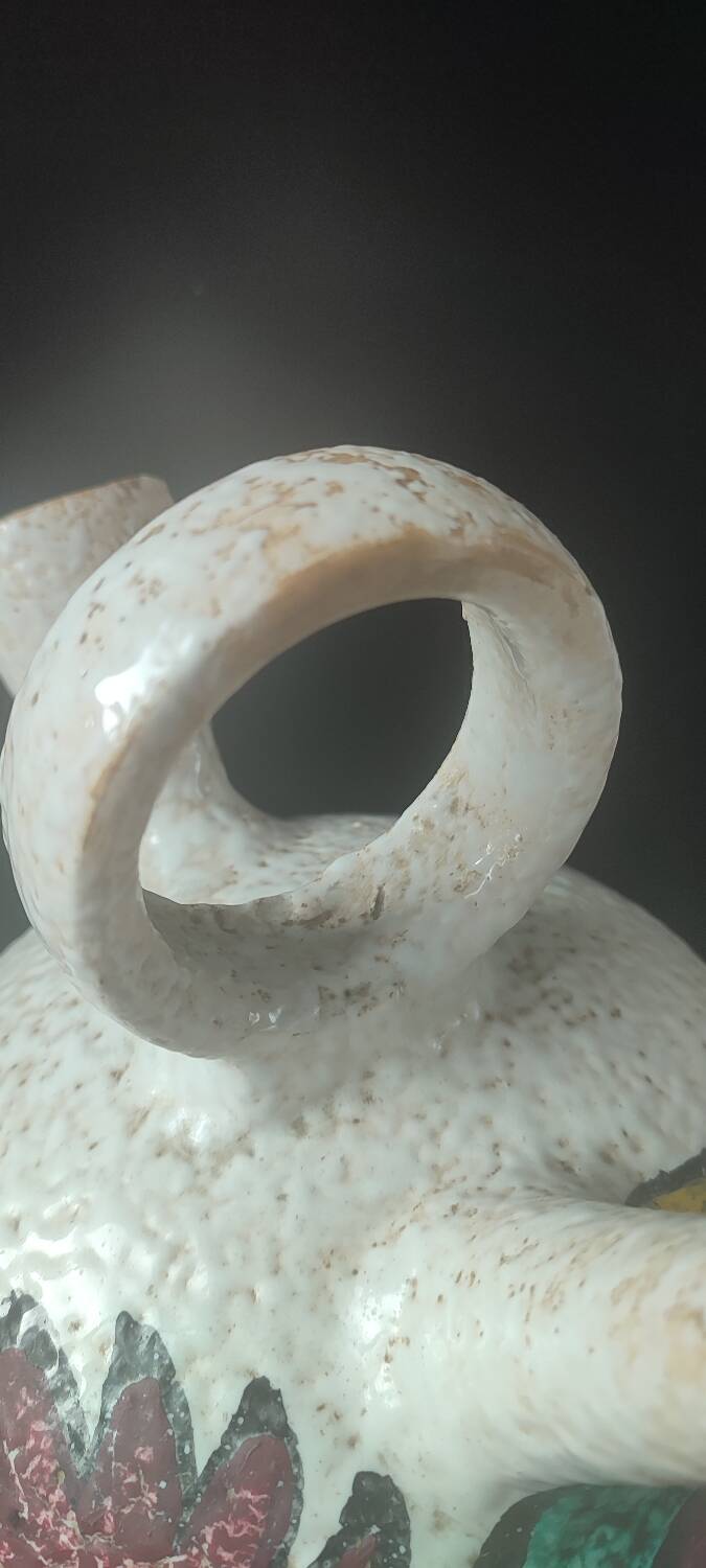 Jug, large ceramic goat by Pablo Sanguino Toledo.