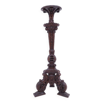 Piédestal sculpté, France, vers 1870.
