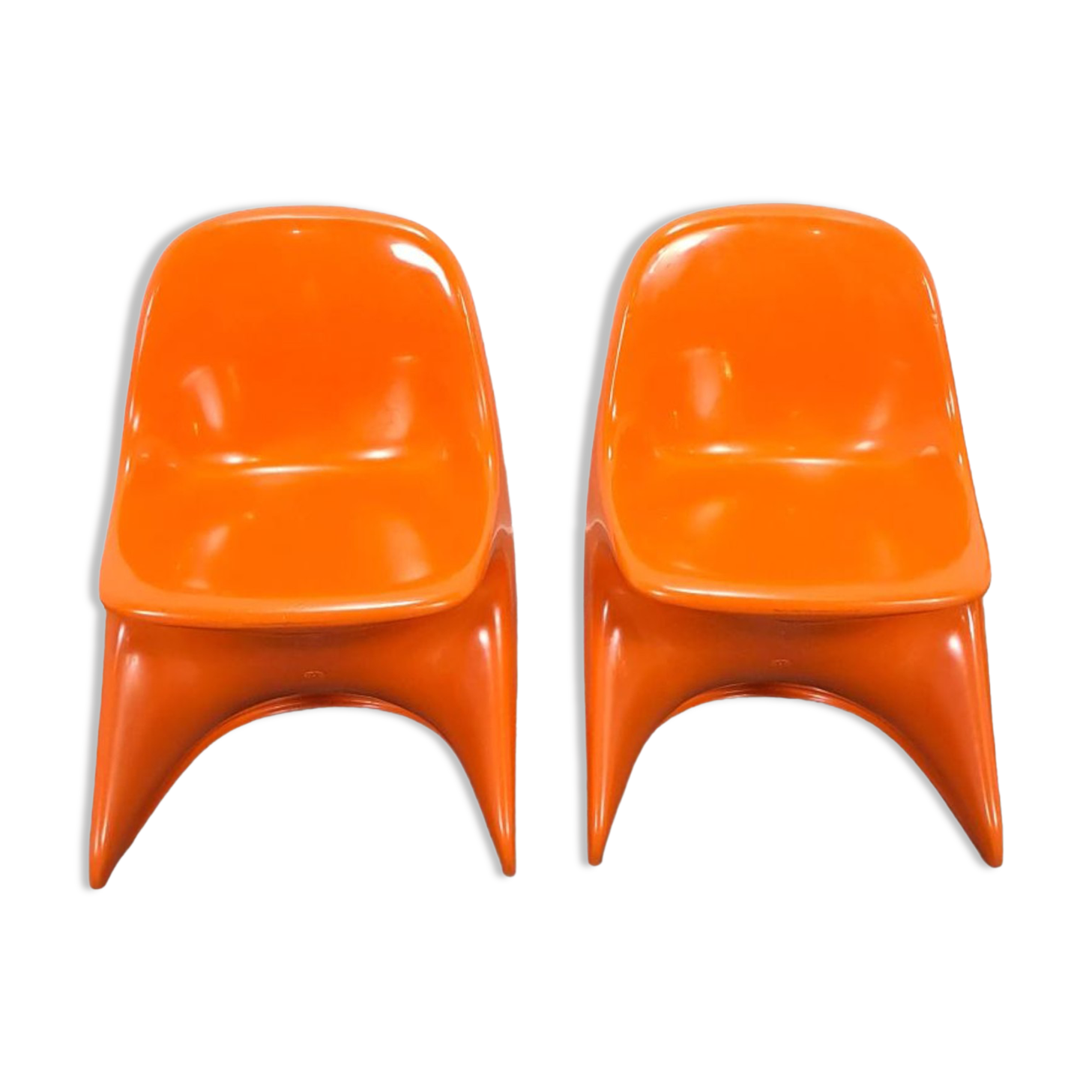 Casala, Casalino high chair 1972 orange