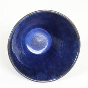 Hand-glazed mid-century plant pot by TDV / 1960s / 1970s