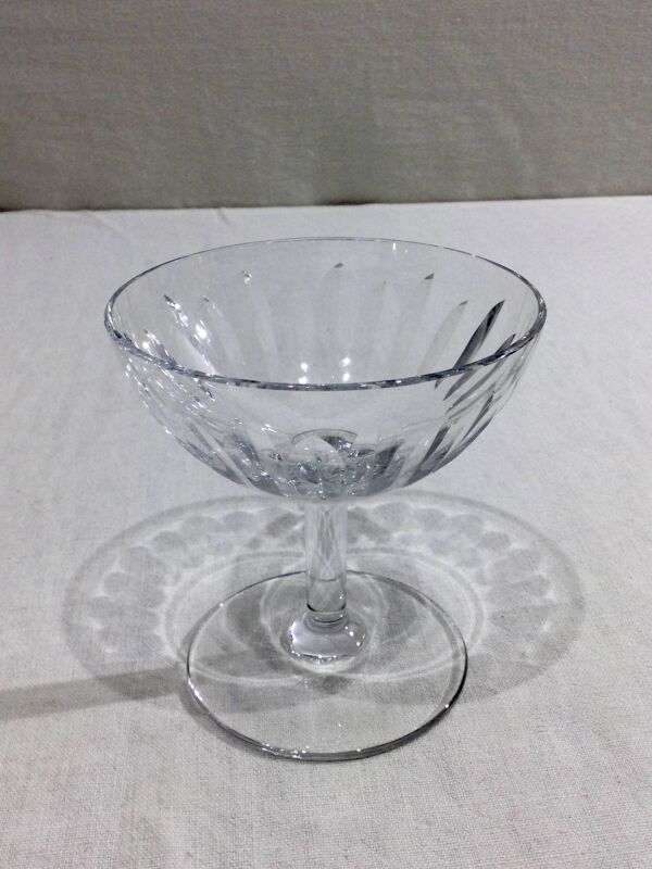 Baccarat – 8 Coupes à champagne En Cristal De Baccarat Modèle Casino