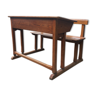 Desk desk for 2 schoolchildren 1950