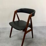 Teak chair by Henning Kjaernulf 1960's
