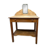 Antique oak dressing table