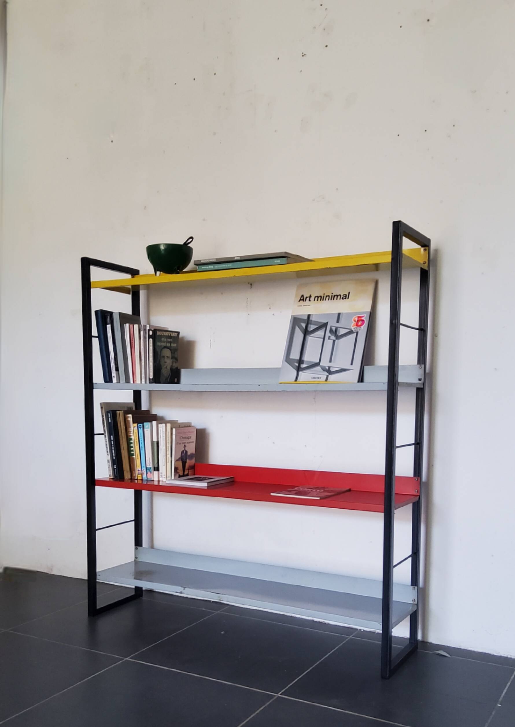 Vintage Tomado bookcase by D. Dekker – 1950s