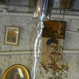 Murano glass plate chandelier from 1960