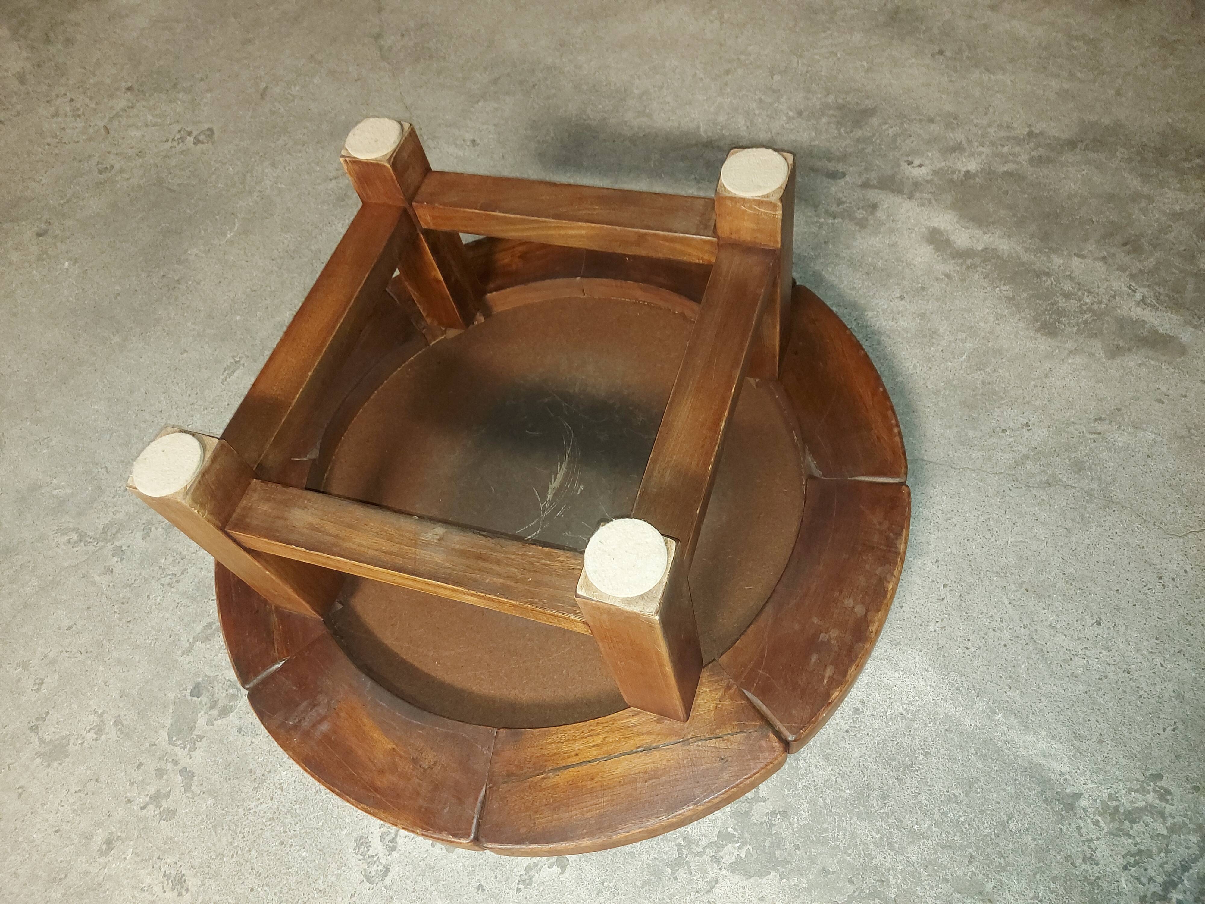 Table vintage ceramic top 50's, 60'S